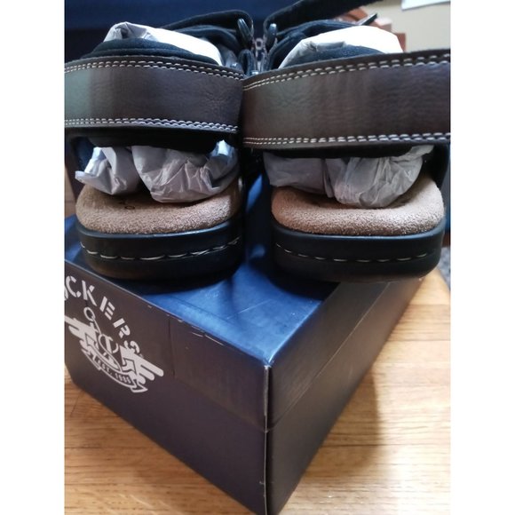 NWT Dockers Briar men\'s leather memory foam sandals 8w main image 5